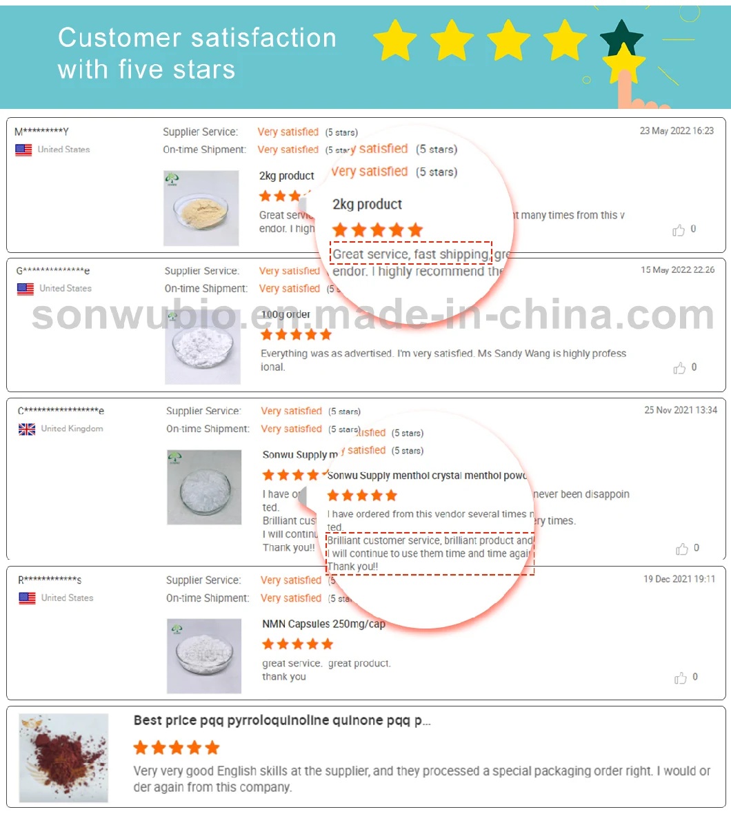 Sonwu Supply Natural Sweetener Xylitol Raw Powder Xylitol